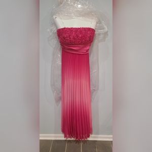 Pink ombre Prom Dress